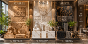 Sandstone vs Marble vs Granite: Which Natural Stone Is Best for Your Project?