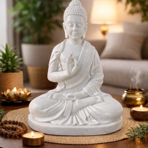 WhatsApp Image 2025-12-22 at 2.01.02 PM (1) Pure Serenity White Marble Buddha Sculpture