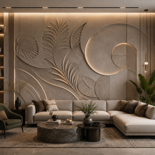 1000063041 (1) Mandala Vana — Tropical Palm Fan & Moon Circle 3D Relief Sofa Wall Panel