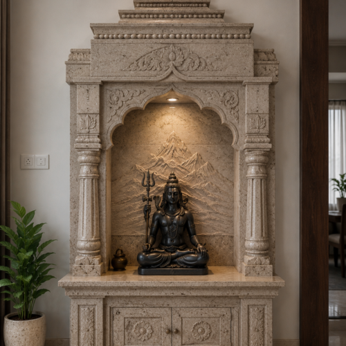 1000063403 Himalayan Shiv Marble Mandir