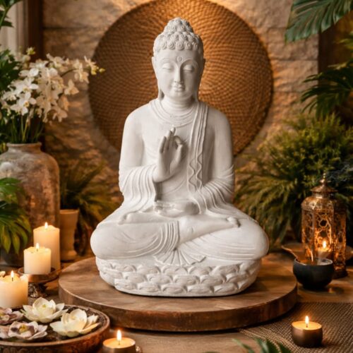 WhatsApp Image 2025-12-22 at 6.04.16 PM (2) White Sandstone Buddha Statue for Peaceful Interiors