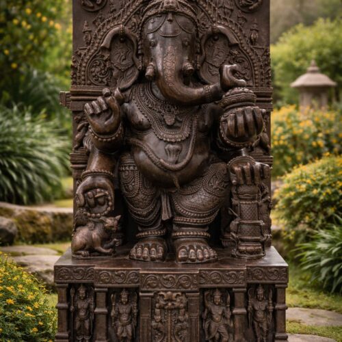 WhatsApp Image 2025-12-24 at 10.21.04 AM Black Stone Ganesha Idol for Luxury Interior & Temple Decor