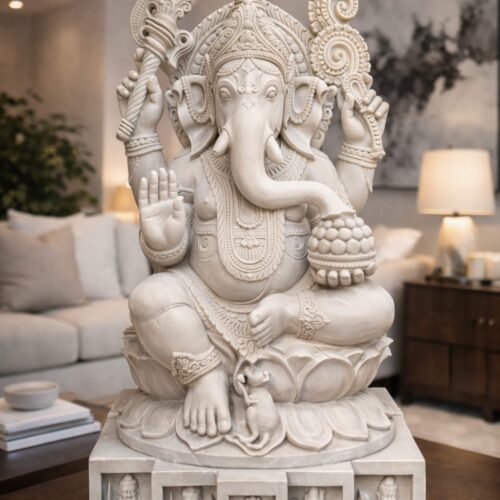 WhatsApp Image 2025-12-24 at 10.21.16 AM Elegant Ganesha Murti for Home & Temple Decoration